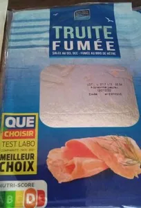 Poissons truite fumée