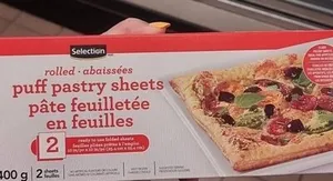Pâtes feuilletés en feuille