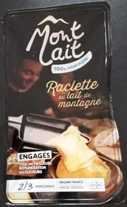 Raclette au lait de montagne