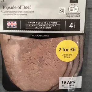 Topside of beef