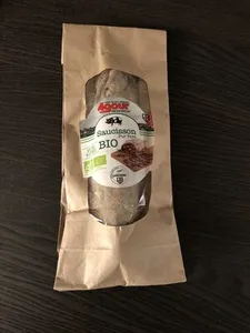 Saucisson pur porc bio