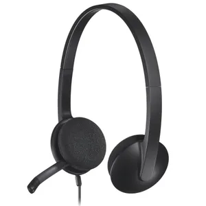 Headset H340 USB, svart