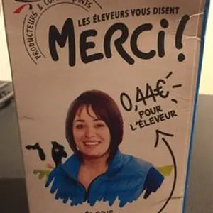 Lait uht demi écrémé