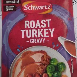 Schwartz roast turkey gravy