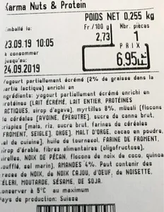 nut's & Protein karma