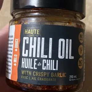 Chili Oil With Crispy Garlic