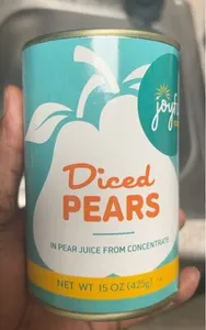 Diced pears