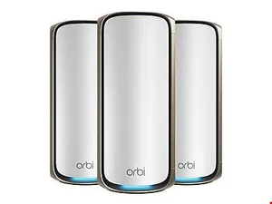Router Orbi 970 WiFi 7 Mesh system 3-Pack (RBE973S) - White Netgear