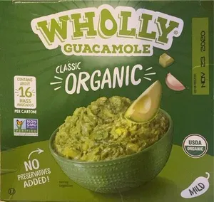 Organic Classic Guacamole Trays