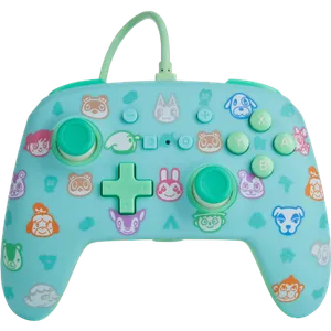 PowerA Nintendo Switch Wired Controller - Animal Crossing - Nintendo Switch