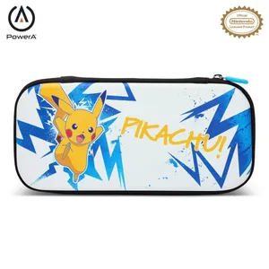 PowerA Slim Case for Nintendo Switch - OLED Model, Nintendo Switch or Nintendo Switch Lite - Pikachu High Voltage