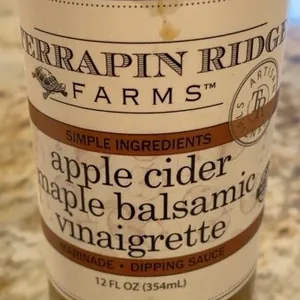 Apple Cider Maple Balsamic Vinaigrette
