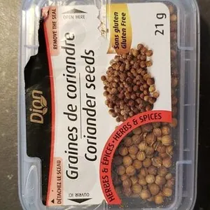 Graines de coriandre