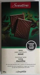 Chocolat noir suisse menthe