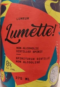 Lumette non alcoholic distilled spirit