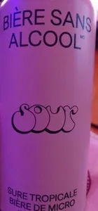 Bière non alcoolisée tropical