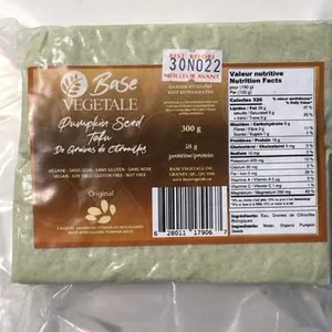 Tofu de graines de citrouilles