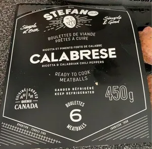 Boulettes de viande Calabrese