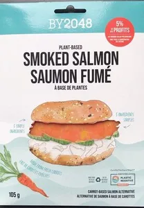 Saumon fumé à base de plantes