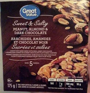 Barres sucrées et salées