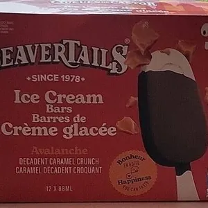 Barres de crème glacée