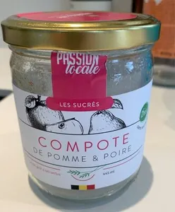 Compote de polle et poitr