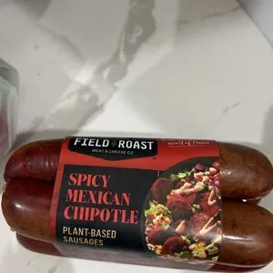 Spicy Mexican Chipotle Plant-Based Sausages