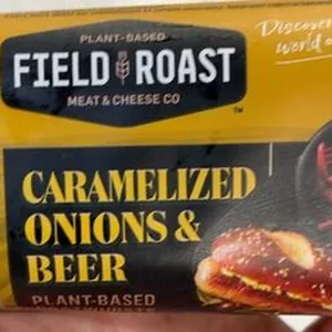 Caramelized Onions & Beer Plant-Based Bratwursts