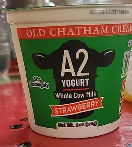 A2 Cow Milk Strawberry Yogurt