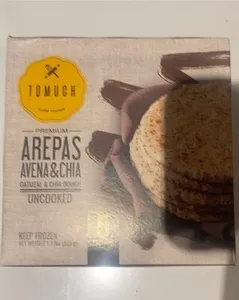 Arepa avena chia