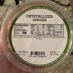 Crystallized Ginger