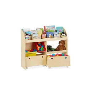Lekrumsförvaring för leksaker och böcker