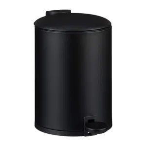 Soft-Close 3L badrumsbehållare – handsfree pedal