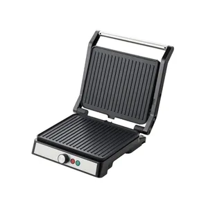 Elgrill 1800W, Non-stick-plattor, justerbar temperatur
