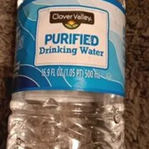 Clover valley purified drinking water