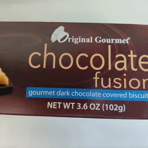 Chocolate Fusion Dark Chocolate Covered Biscuits