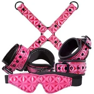 NS Novelties Sinful Bondage Kit Pink