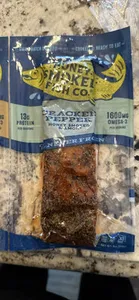 Cracked Pepper Honey Smoked Salmon