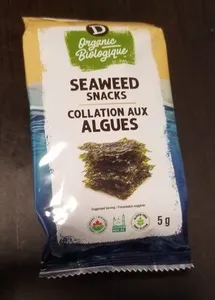 D Organic Seaweed Snacks
