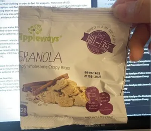 Appleway granola simply awesome crispy bites