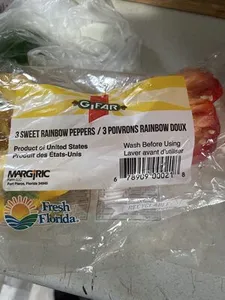 Sweet Rainbow Peppers