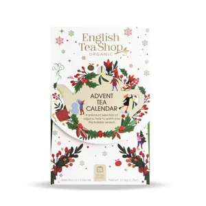 English Tea Shop Calendario Dell'Avvento Scatola Bianca Da 25 Sacchetti