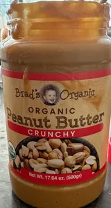 Brad's Organic Crunchy Peanut Butter