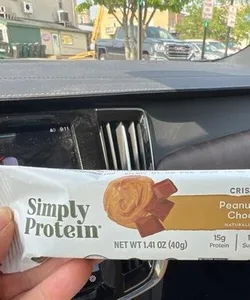 Simply protein crispy bar