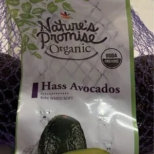 Organic, Hass Avocados