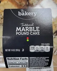 Stop and shop bakery marble pound cake