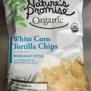 White corn tortilla chips