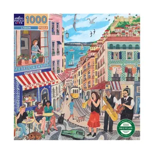 eeBoo - Puzzle 1000 pcs - Lisbon