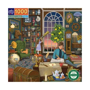 eeBoo - Puzzle 1000 pcs - Alchemists Library