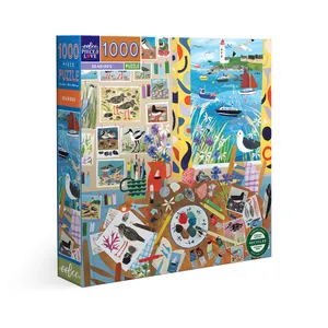 eeBoo - Puzzle 1000 pcs - Seabirds